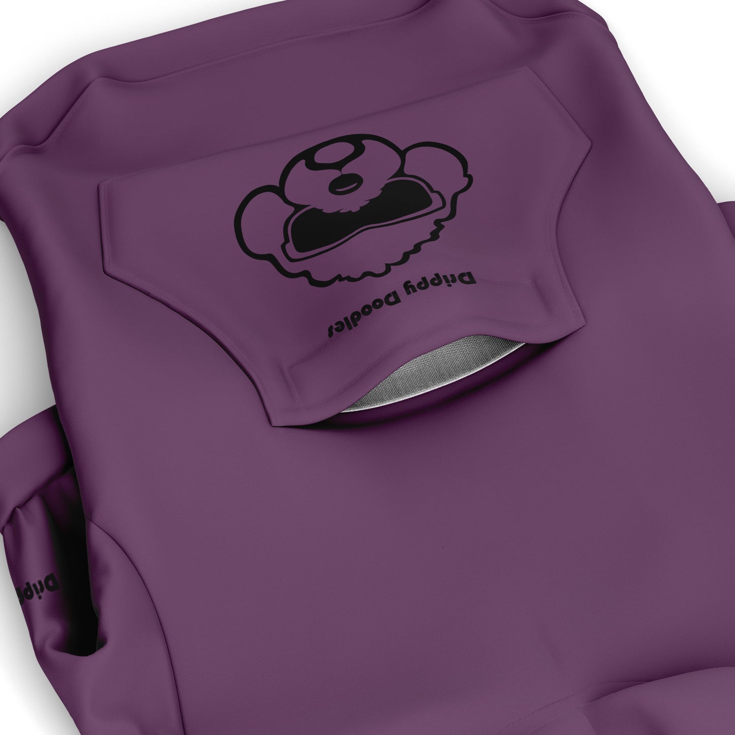 Cavi Dog Essential Zip-Up Hoodie - Purple Rain