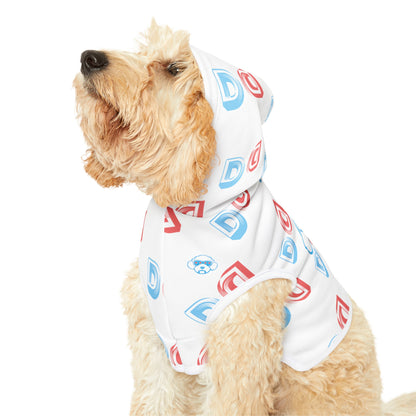 Chicago Dawg Pet Hoodie- White