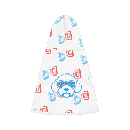 Chicago Dawg Pet Hoodie- White