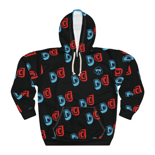 Drippy Chicago Pullover Hoodie -Black