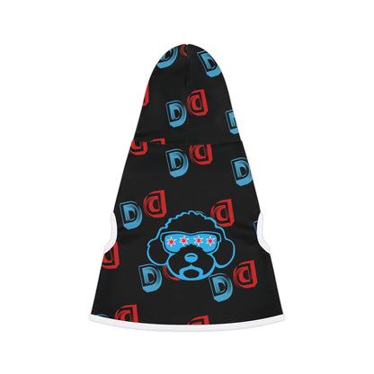 Chicago Dawg Pet Hoodie- Black