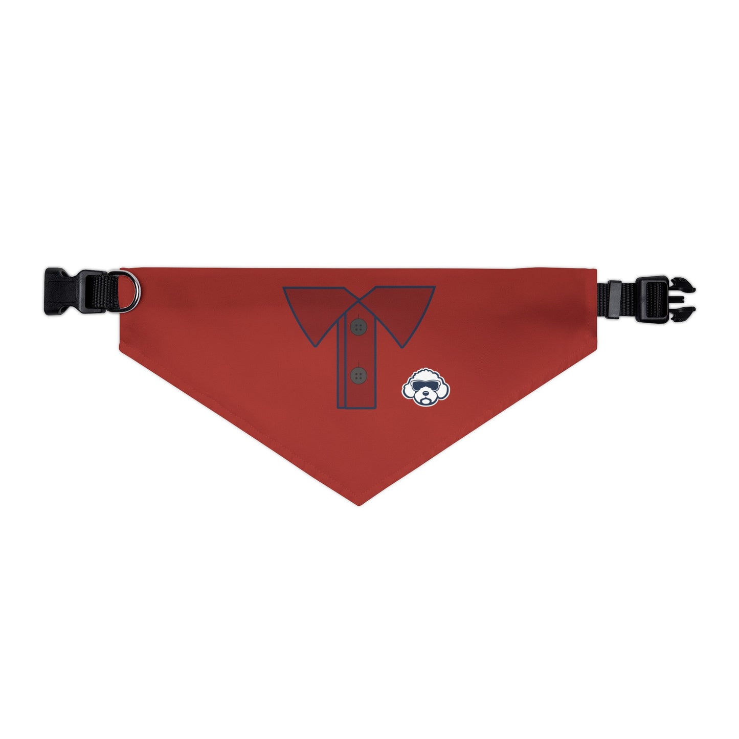 Classic Polo Bandana Collar - Red