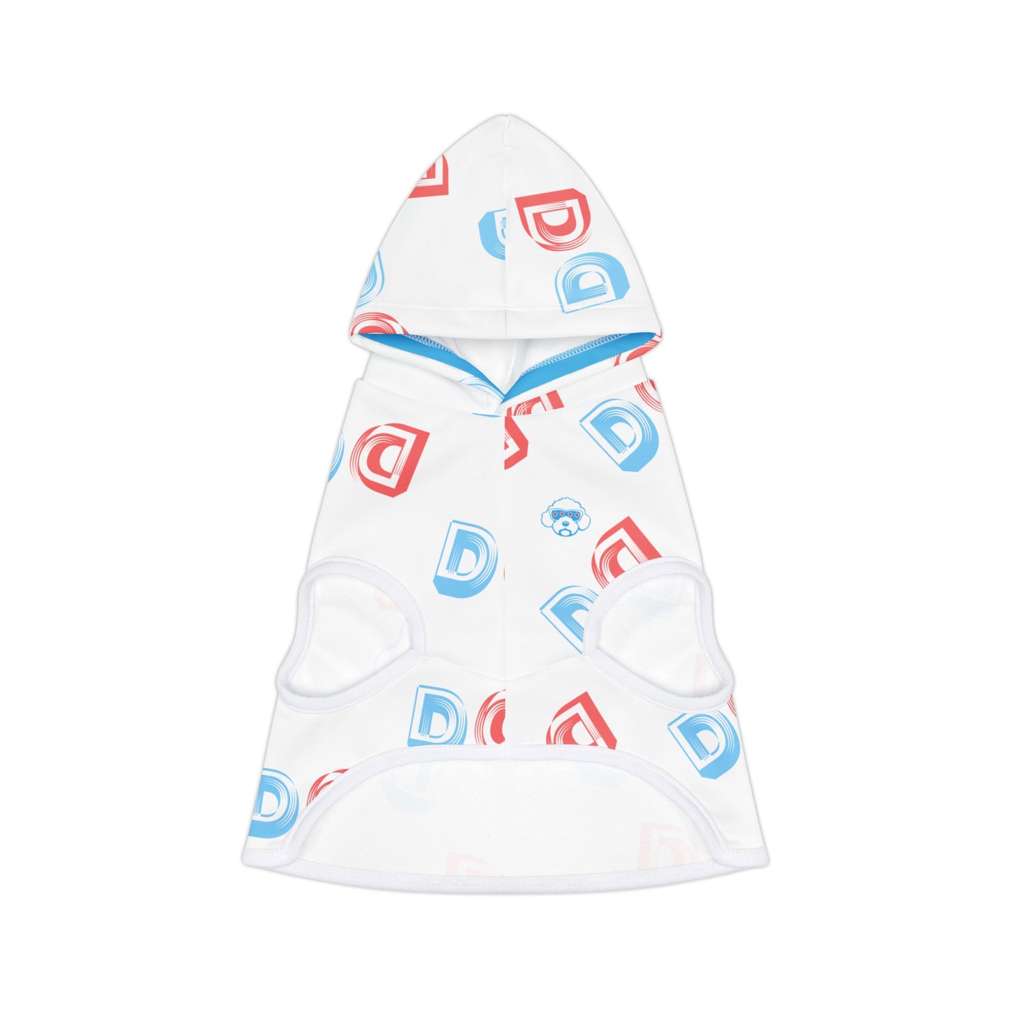 Chicago Dawg Pet Hoodie- White