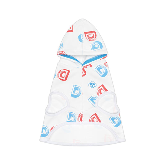 Chicago Dawg Pet Hoodie- White