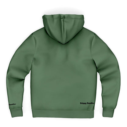 Cavi Essential Zip-Up Hoodie for Humans-  Canteen Green