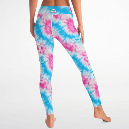 Yoga Leggings- Tie Dye Snow Cone