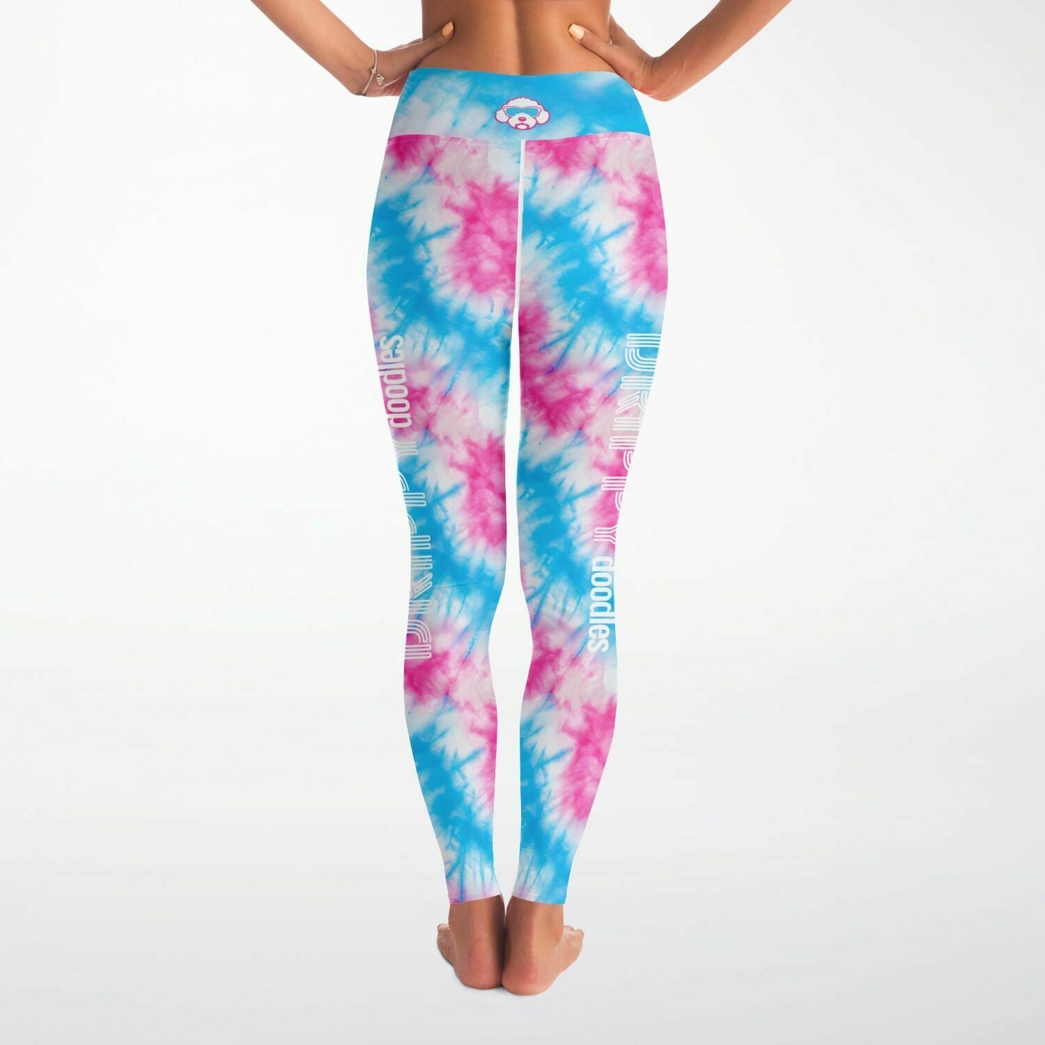 Yoga Leggings- Tie Dye Snow Cone