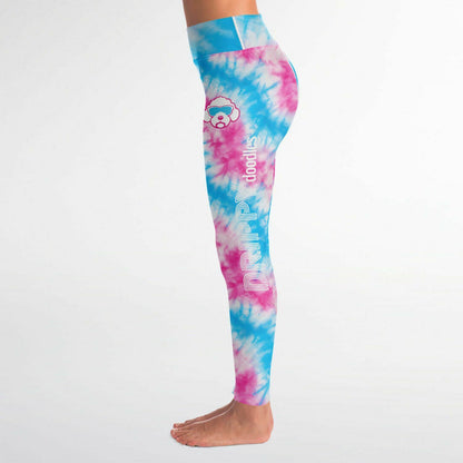 Yoga Leggings- Tie Dye Snow Cone