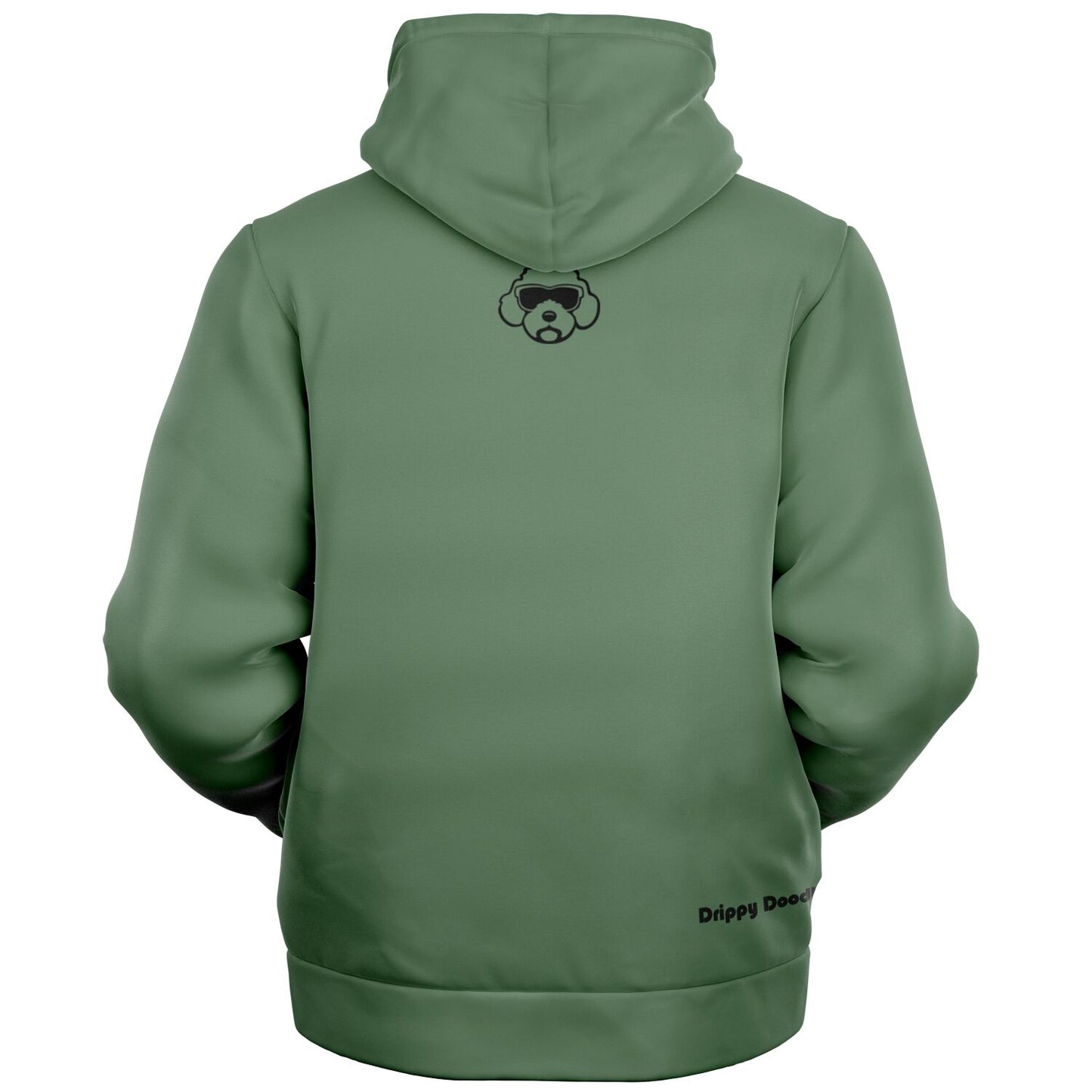 Cavi Essential Zip-Up Hoodie for Humans-  Canteen Green